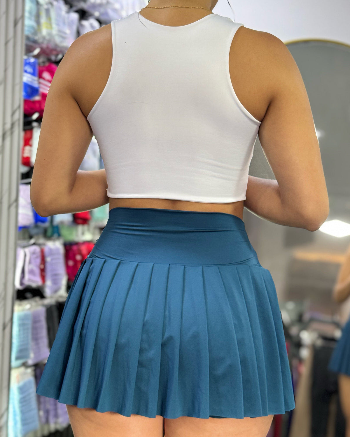 FALDA PLISADA